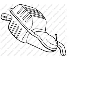 Comparateur de prix : Einddemper 235001 Bosal