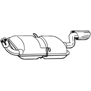 Einddemper 235193 Bosal pas cher