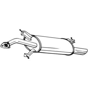 Einddemper 235165 Bosal pas cher