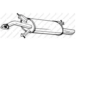 Comparateur de prix : Einddemper 235161 Bosal