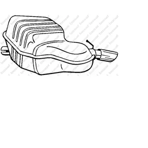 Comparateur de prix : Einddemper 235149 Bosal