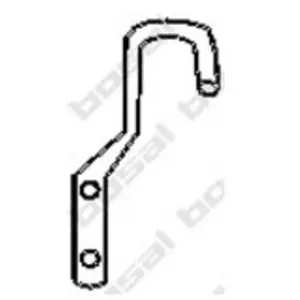 Houder uitlaatsysteem 251291 BosalVendu parwinparts