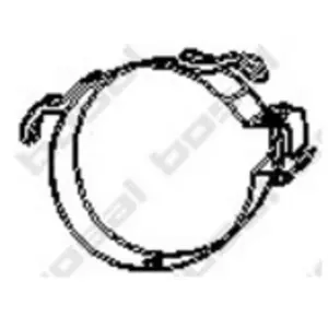 Houder uitlaatsysteem 251943 Bosal
