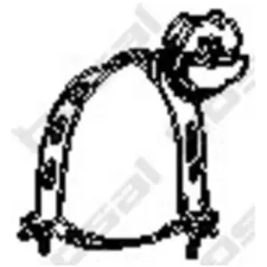 Comparateur de prix : Houder uitlaatsysteem 254900 Bosal