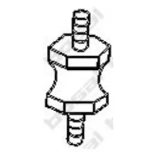 Comparateur de prix : Aanslagrubber demper 255632 Bosal
