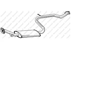 Middendemper 283837 Bosal pas cher