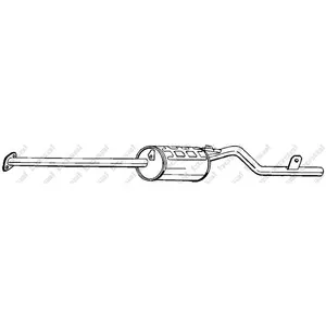 Einddemper 283057 Bosal pas cher
