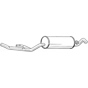 Einddemper 283123 Bosal pas cher