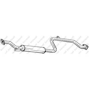 Middendemper 283153 Bosal pas cher