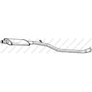Middendemper 283389 Bosal pas cher