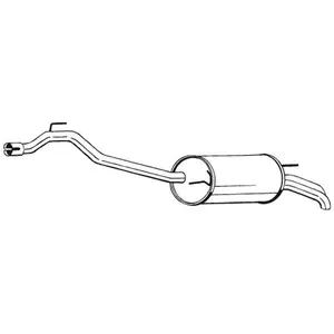 Einddemper 283483 Bosal pas cher