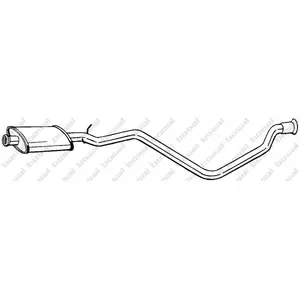 Middendemper 283785 Bosal pas cher