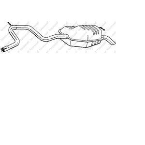 Einddemper 280865 Bosal pas cher