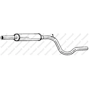 Middendemper 281233 Bosal pas cher