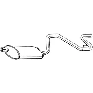 Einddemper 281869 Bosal pas cher
