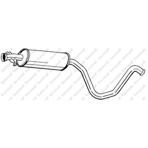 Middendemper 281831 Bosal pas cher