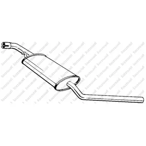 Bosal Middendemper pas cher
