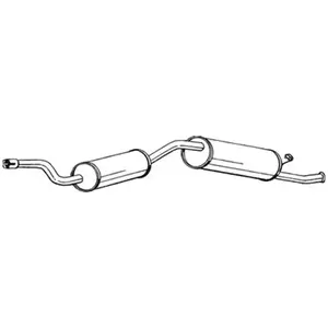 BOSAL Silencieux arrière pour FIAT: Uno (Ref: 282-933)Vendu paroscaro