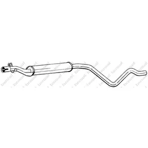 Middendemper 282509 Bosal pas cher