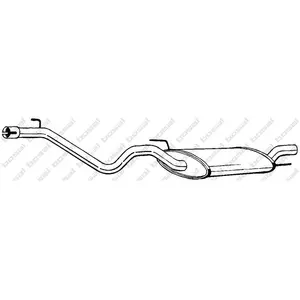 Einddemper 282683 Bosal pas cher
