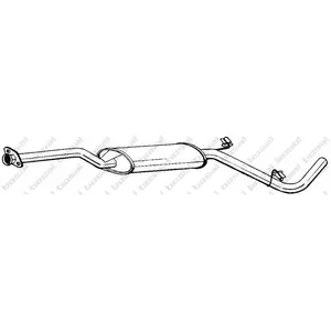 Middendemper 282651 Bosal pas cher