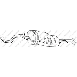 Einddemper 282131 Bosal pas cher