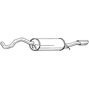 BOSAL Silencieux arrière pour AUDI: A4 (Ref: 282-175)