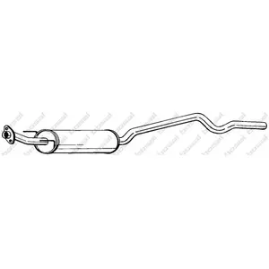 Middendemper 282315 Bosal pas cher