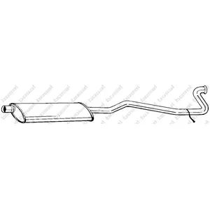 Middendemper 287255 Bosal pas cher