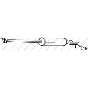 Middendemper 287513 Bosal pas cher