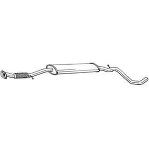 Middendemper 287161 Bosal pas cher