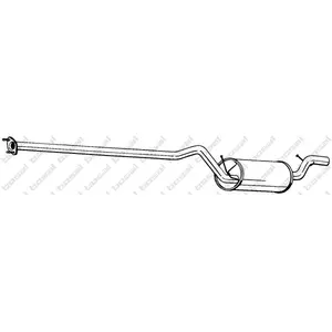 Middendemper 287171 Bosal pas cher