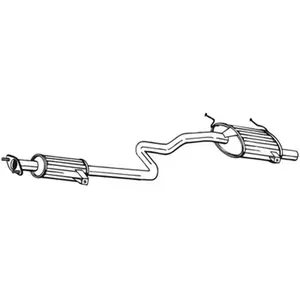 Einddemper 287101 Bosal pas cher