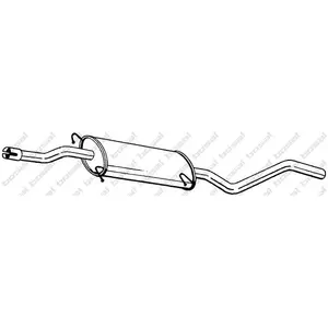 Comparateur de prix : Middendemper 284431 Bosal