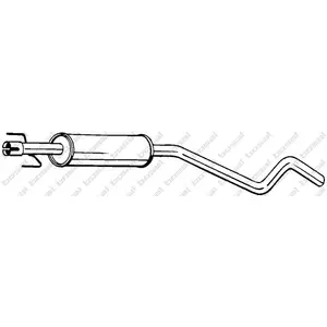 Middendemper 284739 Bosal pas cher