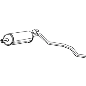 Silencieux intermédiaire bosal 284-741 pas cher