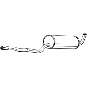 BOSAL Silencieux central pour VOLVO: 760, 740 (Ref: 285-943)Vendu paroscaro