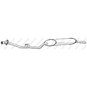 Einddemper 285099 Bosal pas cher
