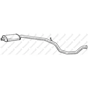 Comparateur de prix : Middendemper 285603 Bosal