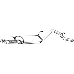 Einddemper 285311 Bosal pas cher