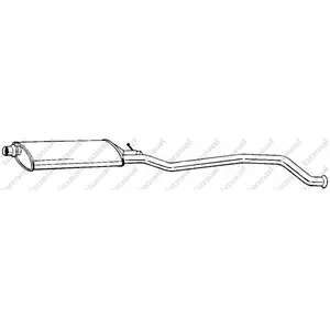 Middendemper 286251 Bosal pas cher