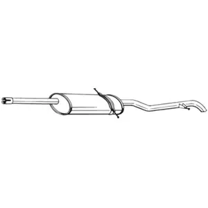 Einddemper 286555 Bosal pas cher