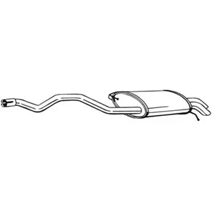 Einddemper 286489 Bosal pas cher