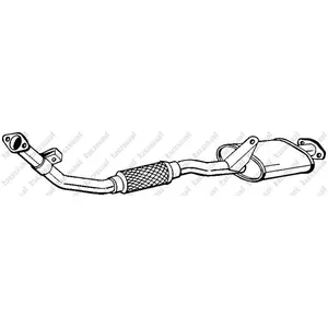 Voordemper 278831 Bosal pas cher