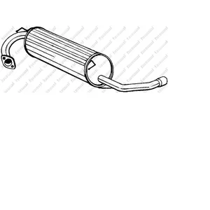 Einddemper 278839 Bosal pas cher