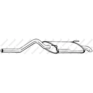 Einddemper 278573 Bosal pas cher
