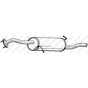 Einddemper 278619 Bosal pas cher