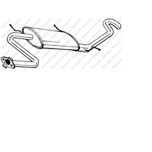 Einddemper 278339 Bosal pas cher