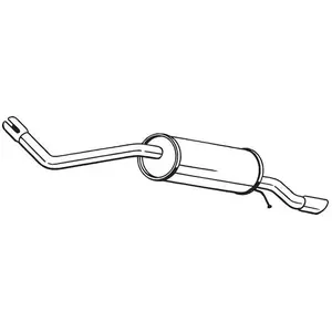 Einddemper 279839 Bosal pas cher