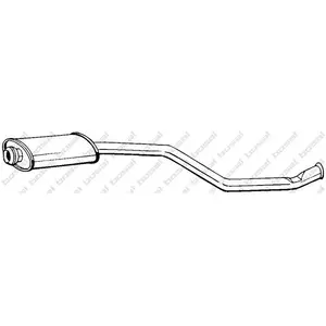 Middendemper 279095 Bosal pas cher